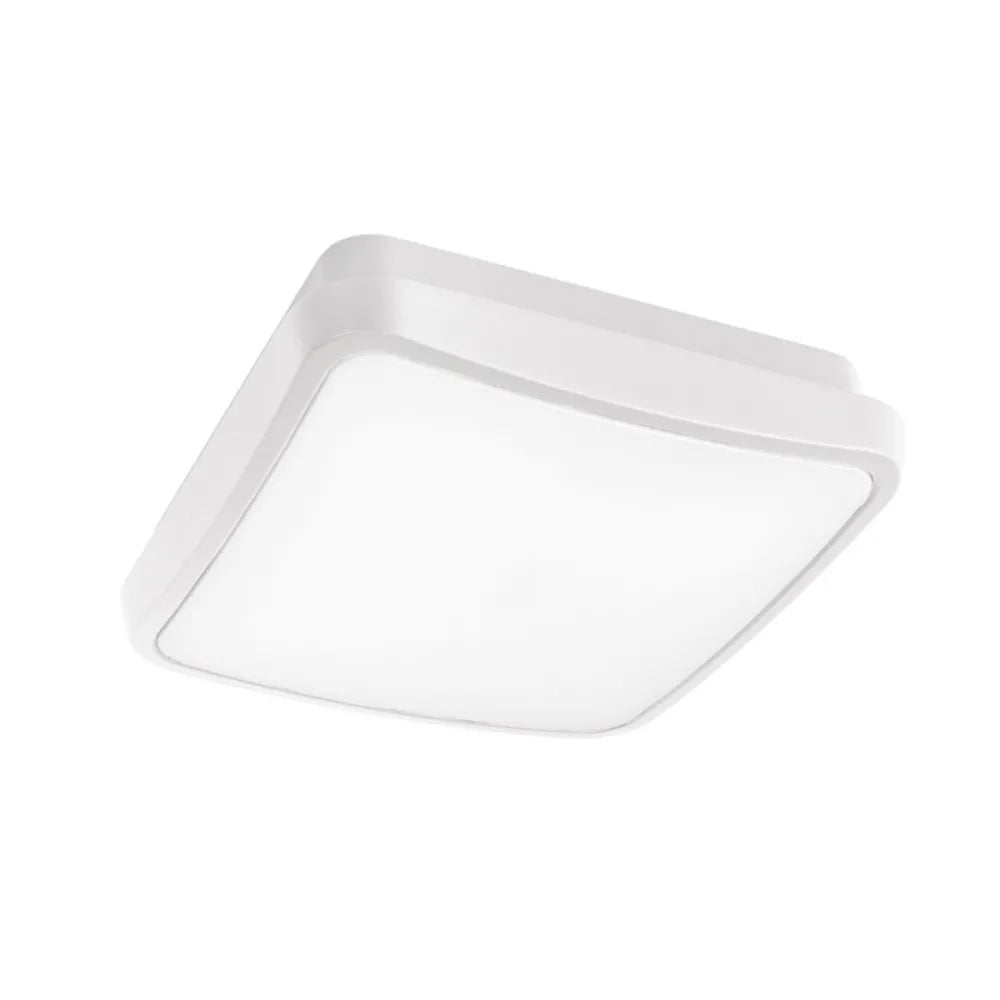 Plafoniera LED da Esterno IP65 24W CCT 3000-4000K | Alluminio Policarbonato Bianco Nero Marrone | Gealuce
